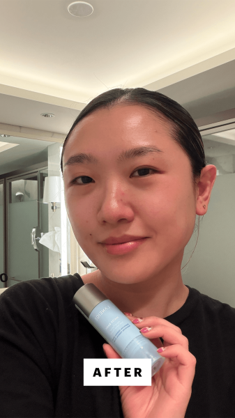 Image may contain Head Person Face Adult Body Part Neck Cosmetics and Lipstick