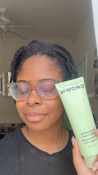 Crown Affair Smoothing Air Dry Cream on type 4 curls.